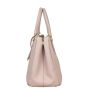 Prada Saffiano Lux Galleria Double Zip Tote Small Side