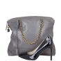 Louis Vuitton Cuir Boudoir Lockit Chain Shoulder Bag Shoe