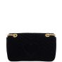 Gucci GG Marmont Velvet Medium Shoulder Bag Back
