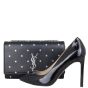 Saint Laurent Kate Stars Chain Bag Medium Shoe