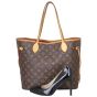 Louis Vuitton Neverfull MM Monogram Shoe