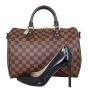 Louis Vuitton Speedy 30 Bandouliere Damier Ebene (hotstamping) Shoe