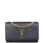 Saint Laurent Kate Chain Bag Medium Front with Strap