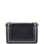 Chanel Boy Small Tweed Pearls Back