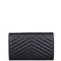Saint Laurent Monogram Envelope Chain Wallet Back