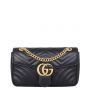 Gucci GG Marmont Matelasse Small Shoulder Bag Front with Strap