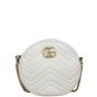 Gucci GG Marmont Round Chain Shoulder Bag Front