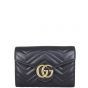 Gucci GG Marmont Matelasse Chain Wallet Front
