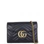 Gucci GG Marmont Matelasse Chain Wallet Front with Strap