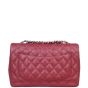 Chanel Classic Single Flap Jumbo (burgundy) Back