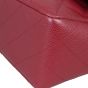 Chanel Classic Single Flap Jumbo (burgundy) Corner