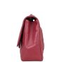 Chanel Classic Single Flap Jumbo (burgundy) Side
