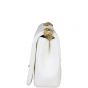 Chanel Looping Chain Flap Bag (white) Side