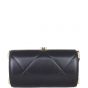 Chanel Chain Evening Bag (black) Front
