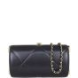 Chanel Chain Evening Bag Front Showing Strap