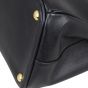 Prada Saffiano Lux Galleria Double Zip Tote Medium Corner Closeup
