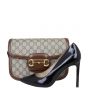 Gucci GG Supreme 1955 Horsebit Shoulder Bag Shoe