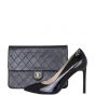 Chanel CC Vintage Flap Bag Shoe
