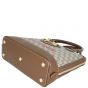 Gucci GG Supreme 1955 Horsebit Top Handle Bag Medium Corner Distance