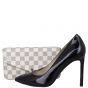 Louis Vuitton Felicie Pochette Damier Azur Shoe