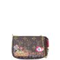 Louis Vuitton Mini Pochette Accessoires Damier Ebene Vivienne Christmas Print 2020 Front with Strap