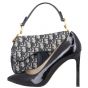 Dior Saddle Bag Mini Oblique Shoe