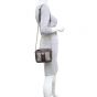 Gucci GG Supreme Mini Top Handle Shoulder Bag Mannequin
