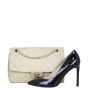Chanel Vintage Single Flap Bag Shoe