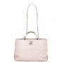 Chanel Carry Chic Shopping Tote Front with Strap