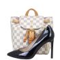 Louis Vuitton Sperone Backpack Damier Azur Shoe