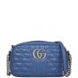 Gucci GG Marmont Small Camera Bag Front with Strap
