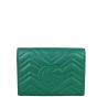 Gucci GG Marmont Matelasse Chain Wallet Back