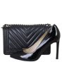 Chanel Boy Chevron Old Medium Shoe