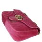 Gucci GG Marmont Velvet Mini Shoulder Bag  Corner Distance