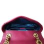 Gucci GG Marmont Velvet Mini Shoulder Bag  Interior