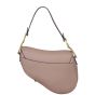Dior Saddle Bag With Embroidered Strap Back