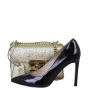 Gucci Padlock Metallic Small Shoulder Bag Shoe