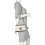 Gucci Padlock Metallic Small Shoulder Bag Mannequin