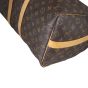 Louis Vuitton Keepall 50 Bandouliere Monogram Corner Closeup