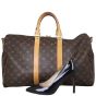 Louis Vuitton Keepall 50 Bandouliere Monogram Shoe