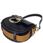 Chloe Tess Small Croc-Embossed Corner Closeup