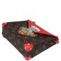 Louis Vuitton Tribal Mask Monogram Pochette PM Corner Distance