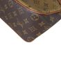 Louis Vuitton Dauphine Hobo PM Monogram Reverse Corner Closeup