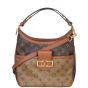 Louis Vuitton Dauphine Hobo PM Monogram Reverse Front with Strap