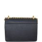 Prada Saffiano Turn Lock Chain Shoulder Bag Back