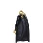 Prada Saffiano Turn Lock Chain Shoulder Bag Side