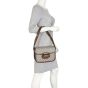Gucci GG Supreme 1955 Horsebit Shoulder Bag Mannequin