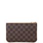 Louis Vuitton Double Zip Pochette Damier Ebene Back
