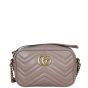 Gucci GG Marmont Mini Camera Bag (nude) Front