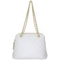 Chanel Vintage Quilted Shoulder Bag Front